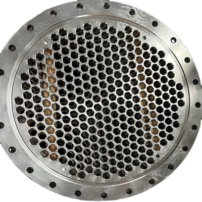 Diameter Forged Flange Double Boiler Fixed Stationary Tube To Condenser Tubesheet Heat Exchanger