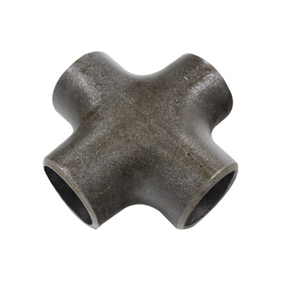 ASME B16.9 Connecting Pipe Fittings Joint SMLS Equal Cross Tee 4 Way Butt Weld