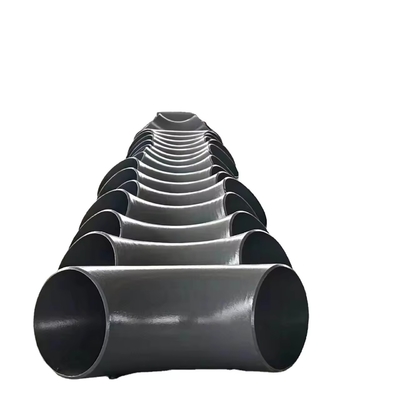 Water and Sewage Pushing Carbon Steel Pipe Fittings ASME B16.9 Seamless Class 3000 Elbow