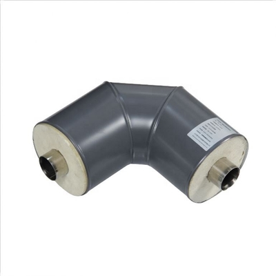 Polyurethane Steel Insulation Tube 200Mm Pre Insulated Elbow Pipe