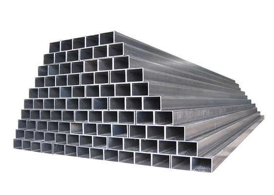 St42 50mm Thickness Galvanized Steel Pipe / Square Steel Pipe