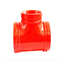 IS0 49 Galvanized DCI Malleable Iron Equal Fire Sprinkler Tee 2.07Mpa