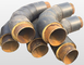 Polyurethane Foam 5mm Lined Pipe Fittings Carbon Steel Thermal Insulation High Strength